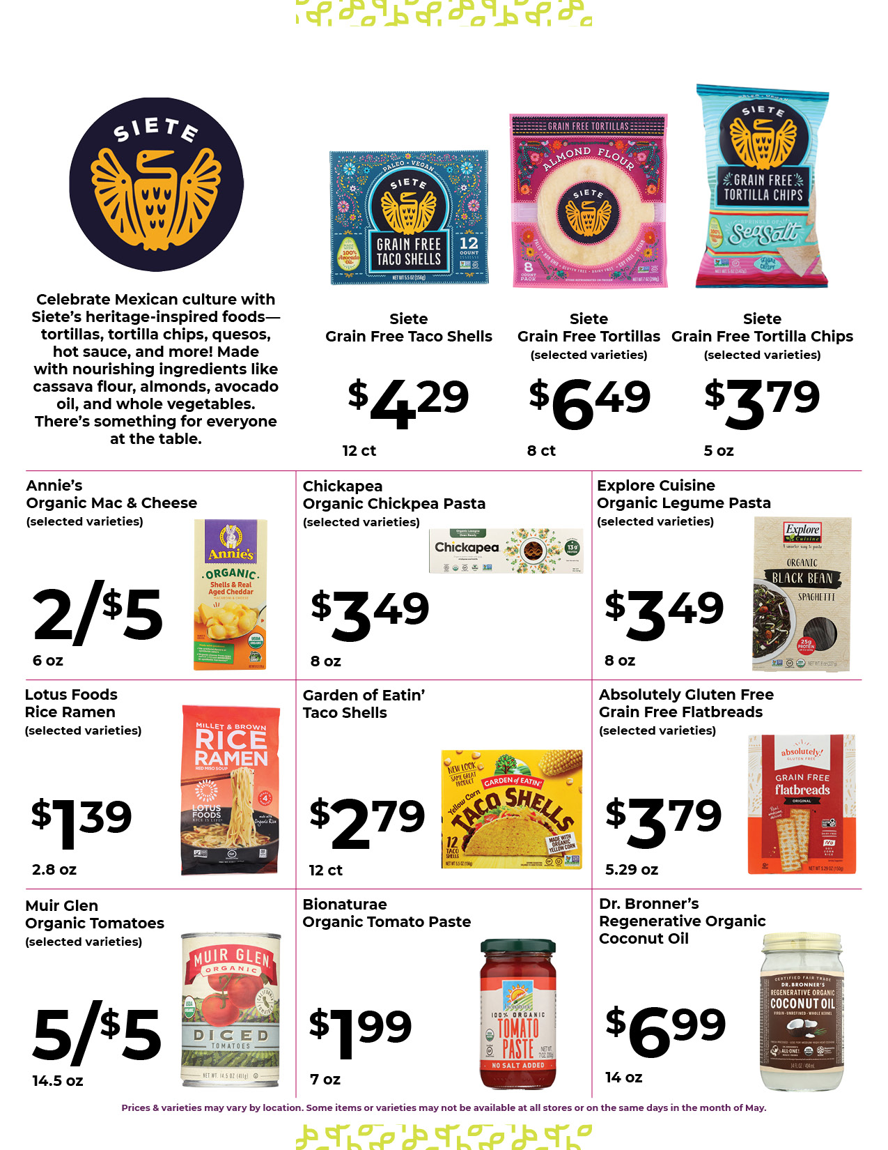 Nature's Pick Market May 2022 Sale Flyer Page 2