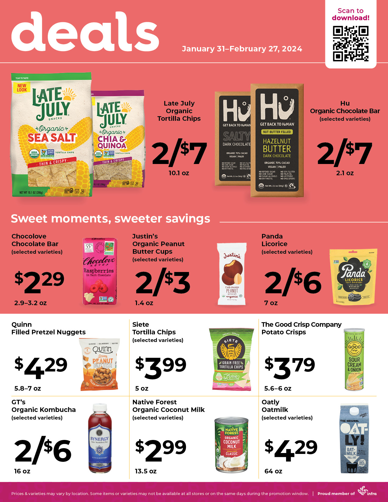 Nature's Pick Market February 2024 Sale Flyer Page 1
