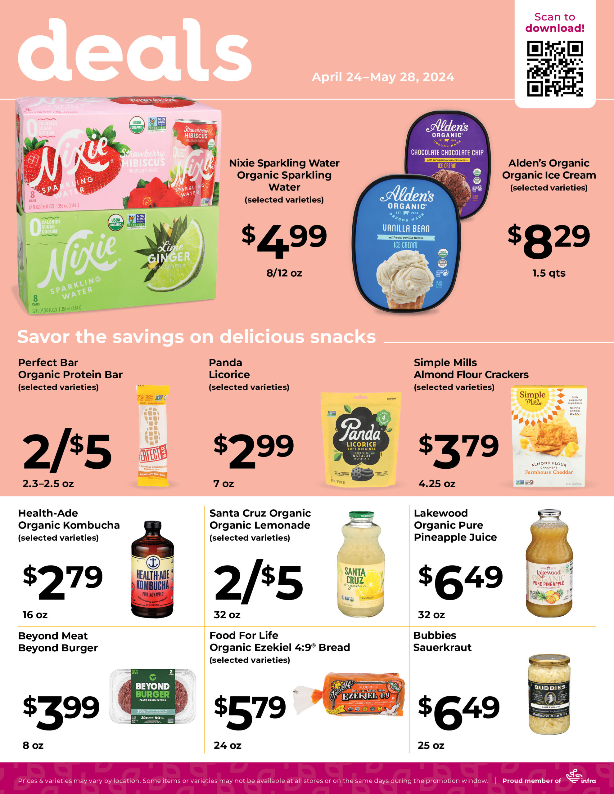 Nature's Pick Market May 2024 Sale Flyer Page 1