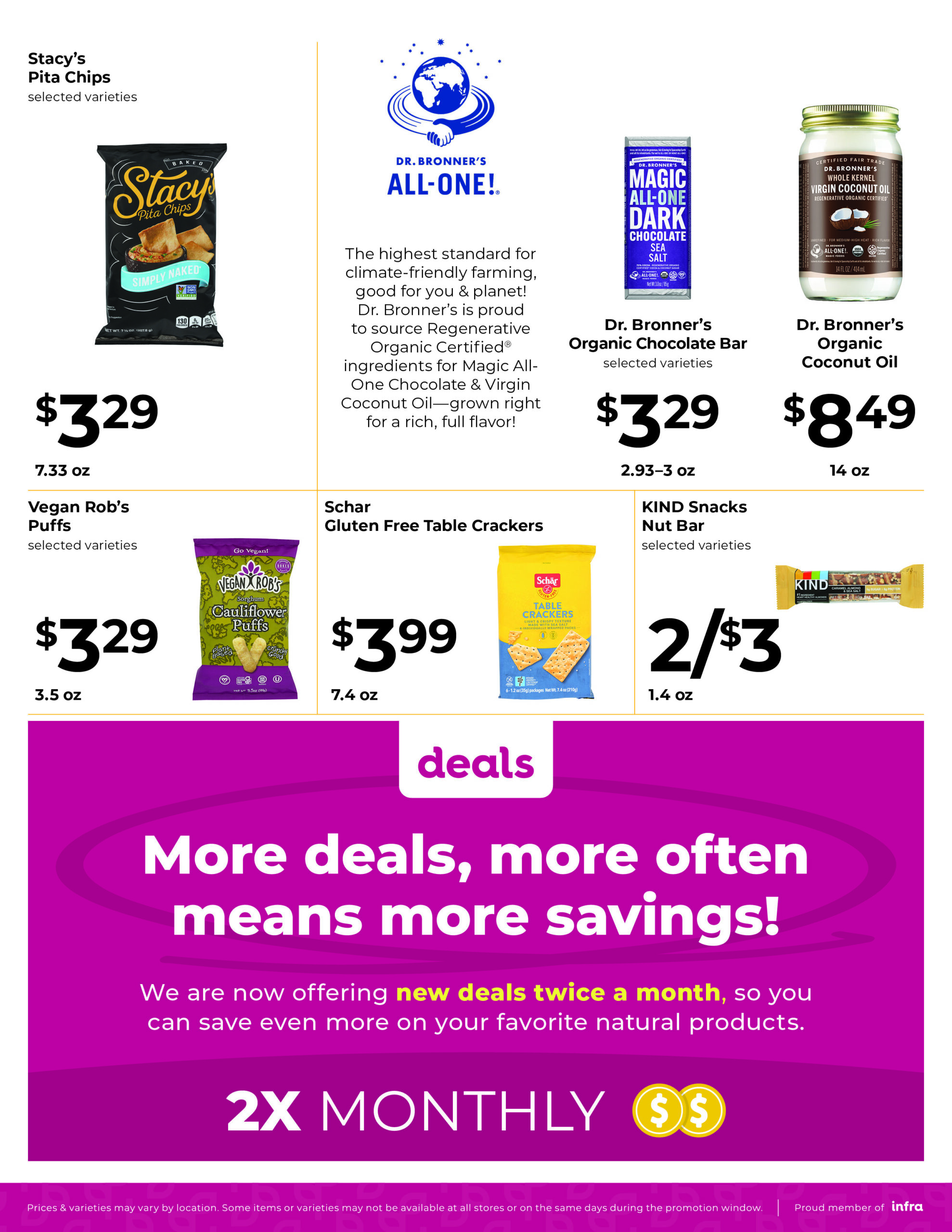 Nature's Pick Market February 2025 B Deals Flyer Page 2