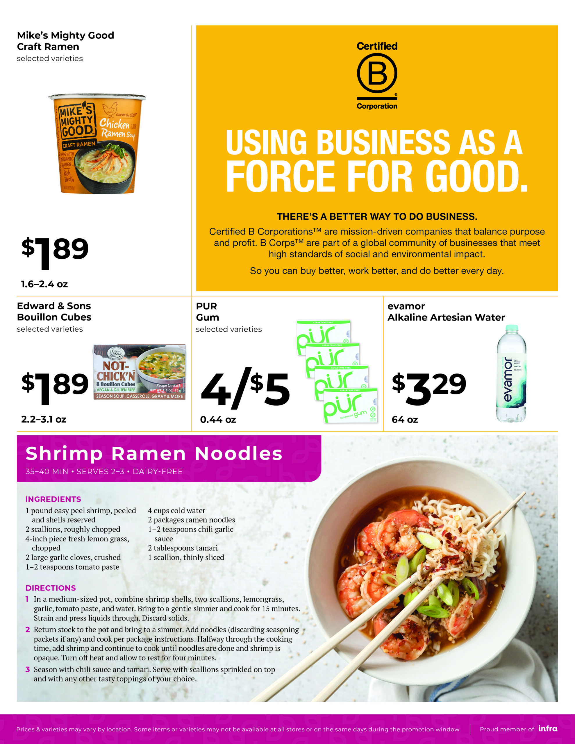 Nature's Pick Market March B 2025 Deals Flyer Page 2