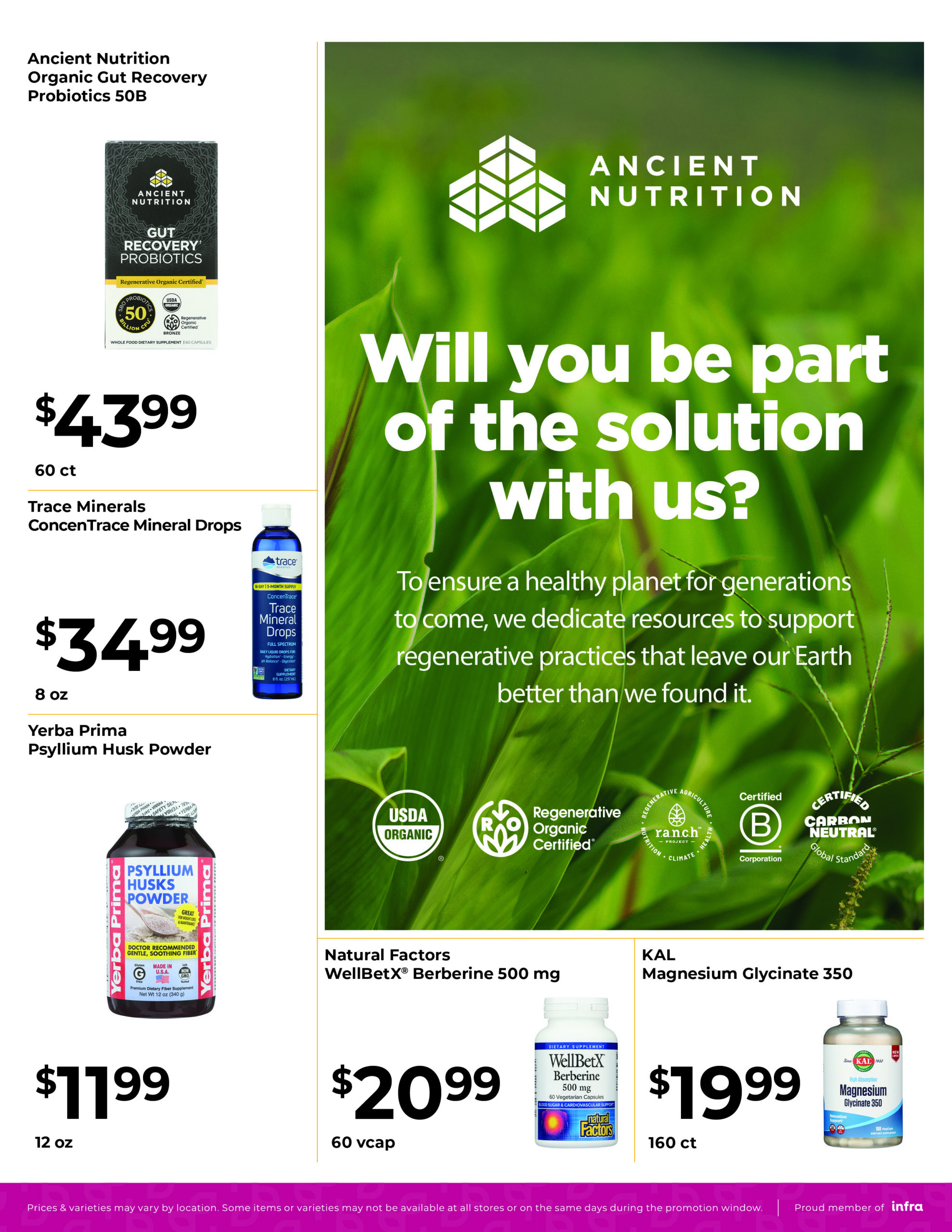 Nature's Pick Market March B 2025 Deals Flyer Page 4