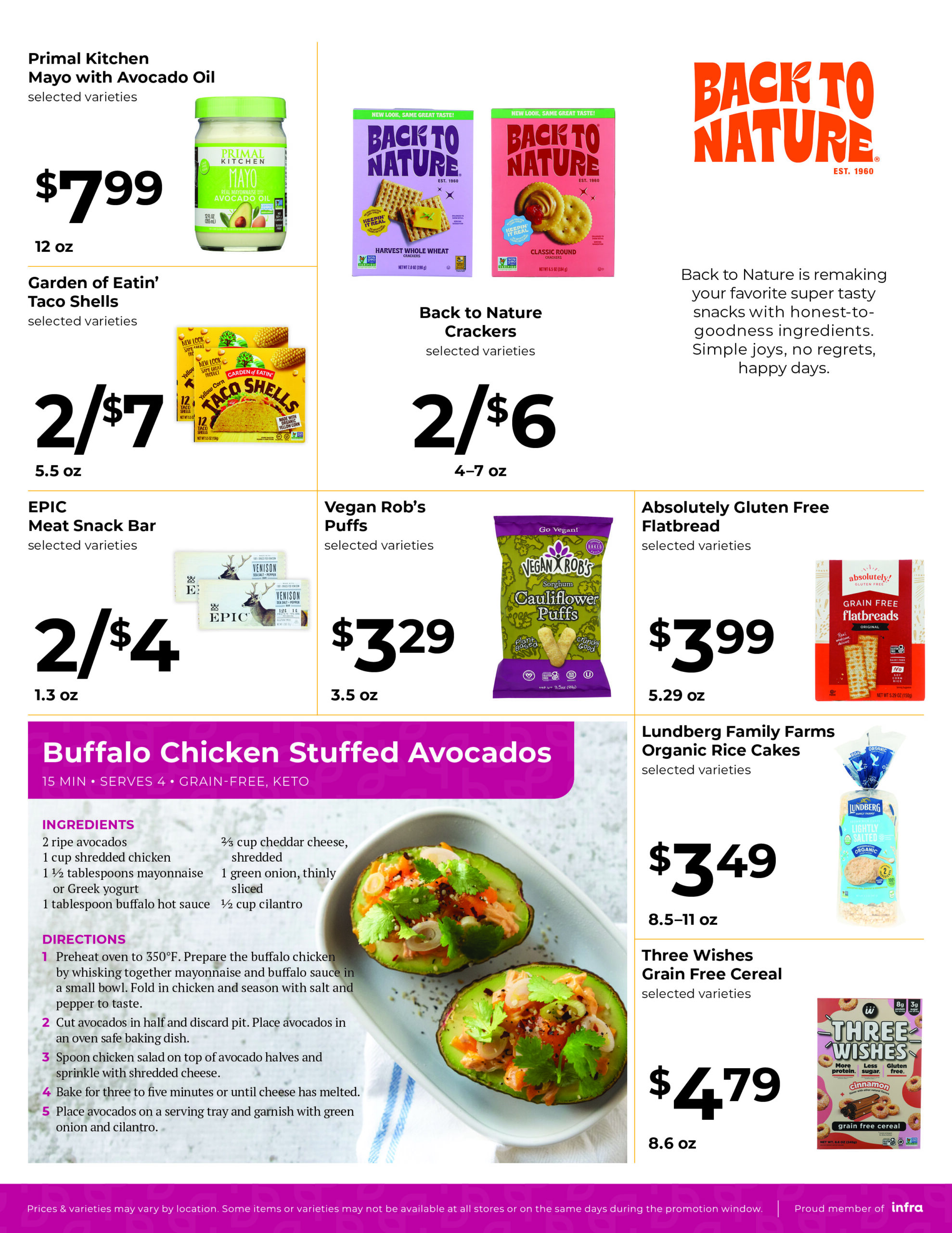 Nature's Pick Market August 2025 Sale Flyer Page 2