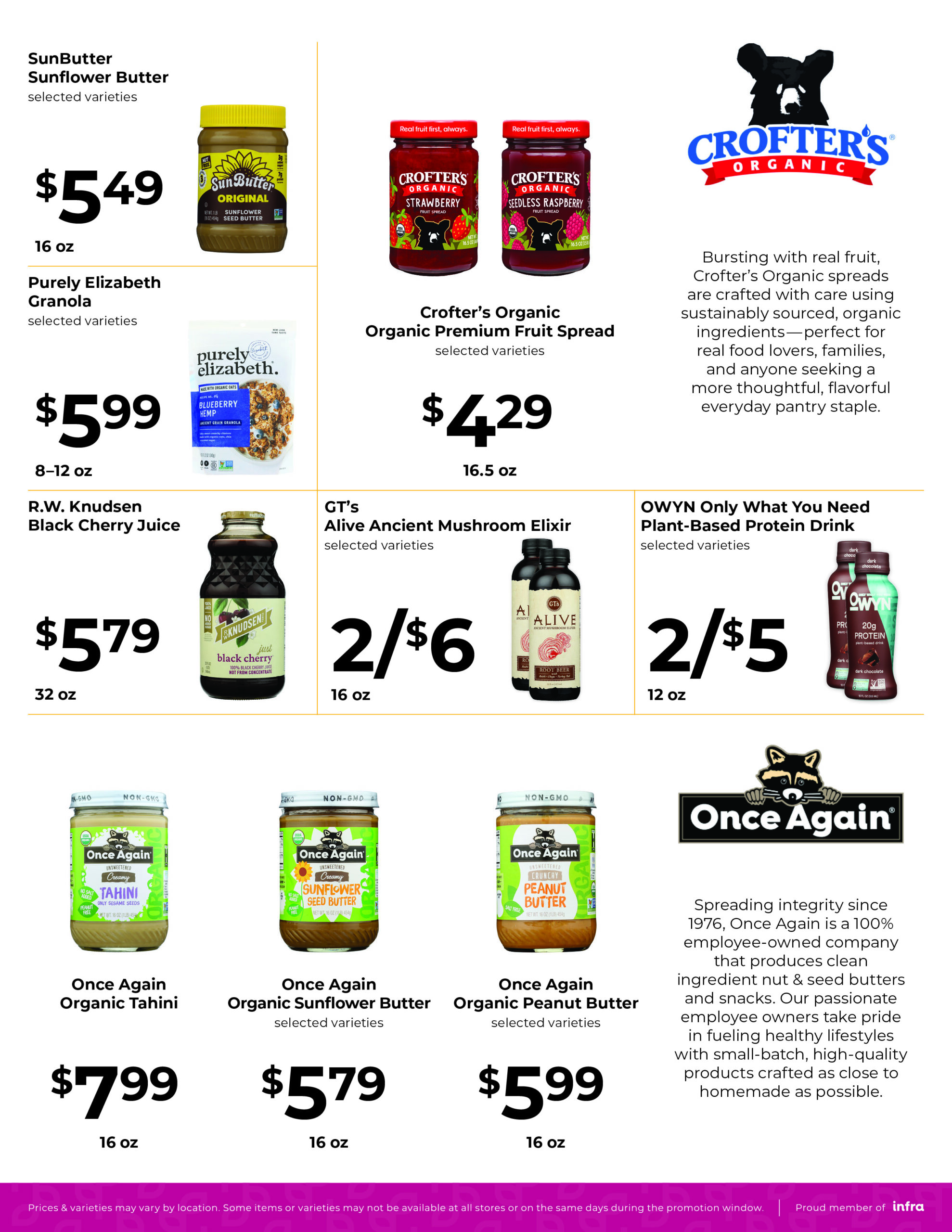 Nature's Pick Market August 2025 Sale Flyer Page 3