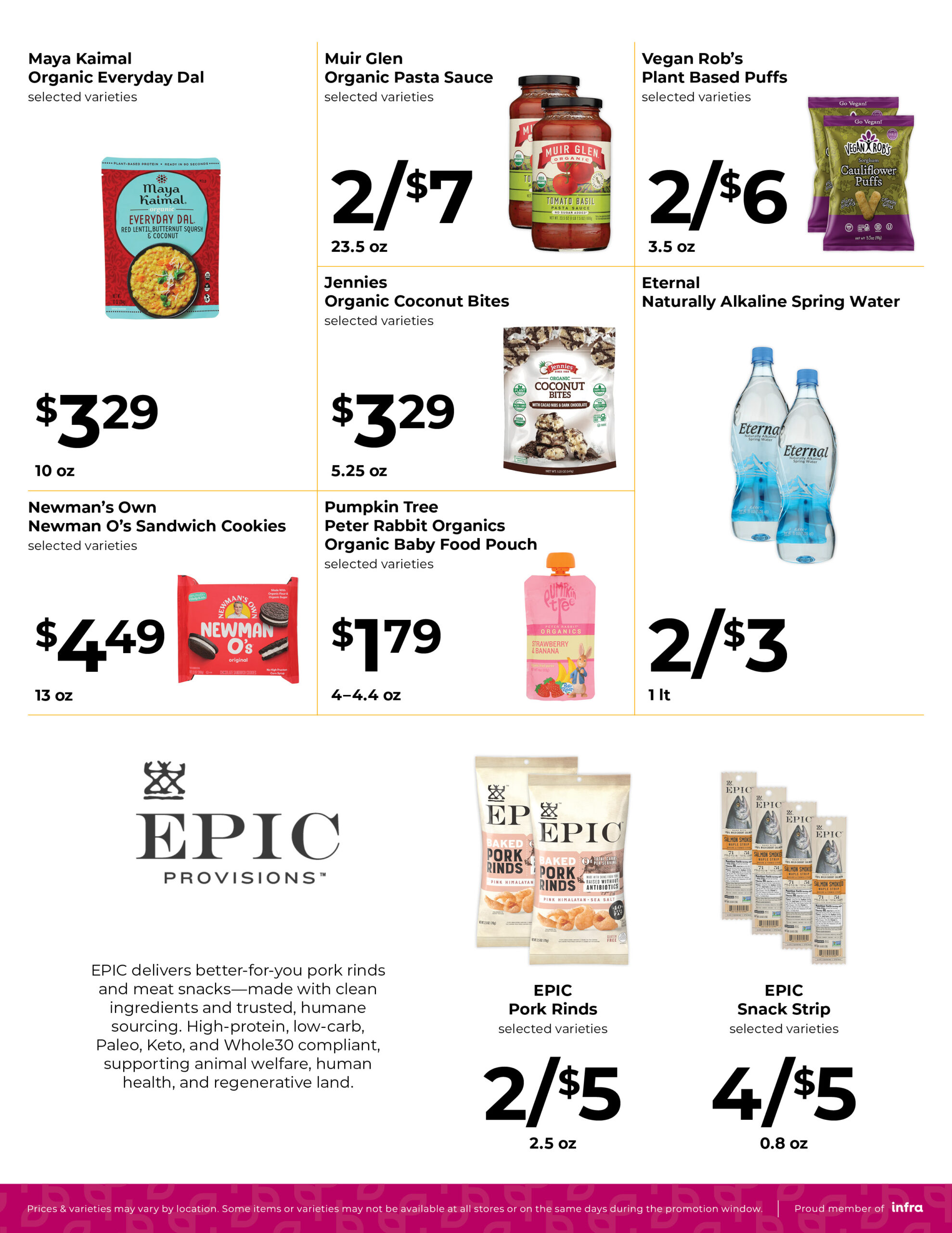 Nature's Pick Market March 2026 Sale Flyer Page 2