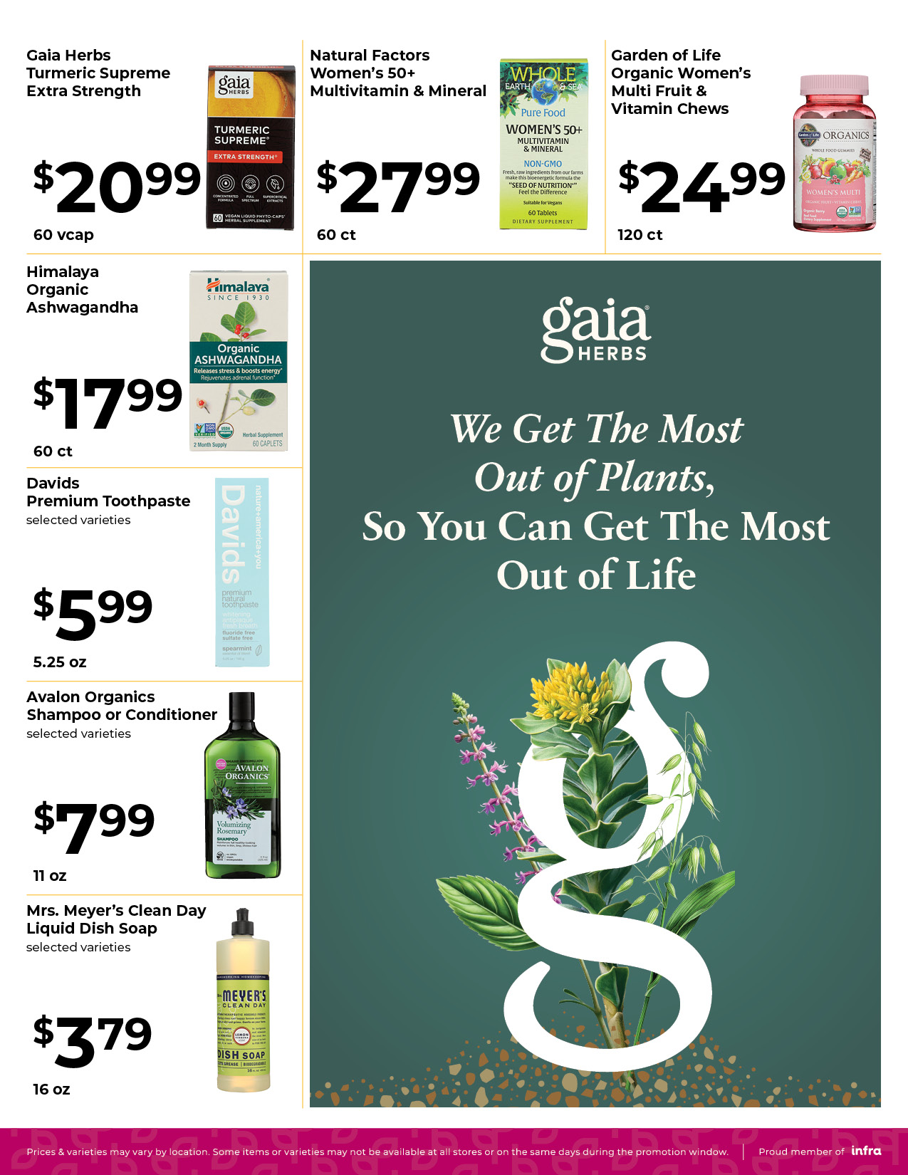 Nature's Pick Market April 2026 Sale Flyer Page 7