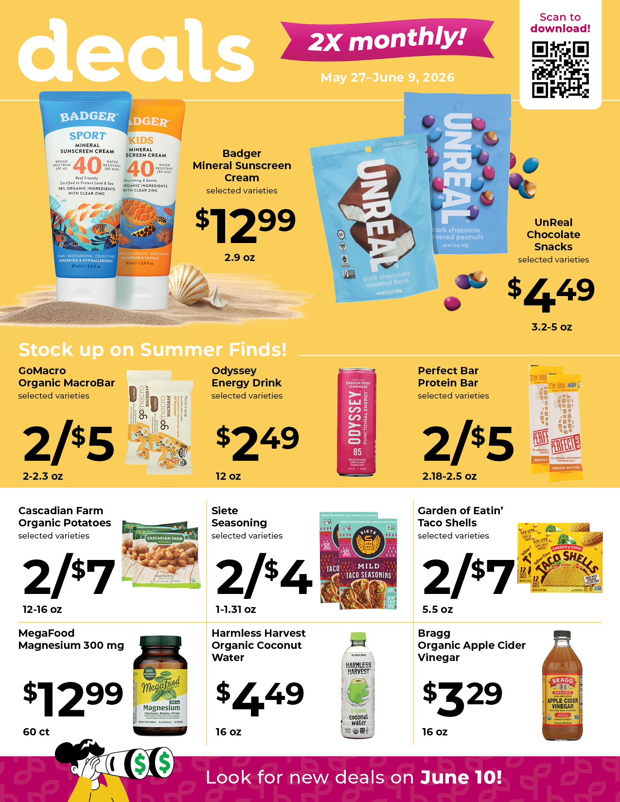 Nature's Pick Market June 2026 Sale Flyer Page 1