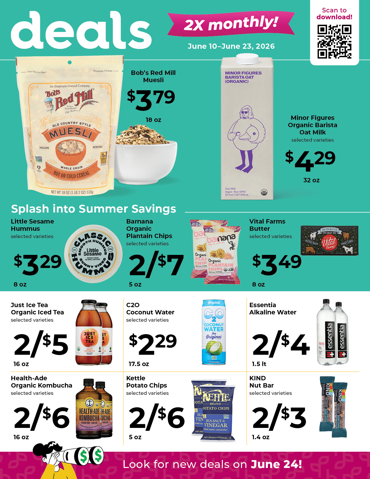 Nature's Pick Market June 2026 Sale Flyer Page 1