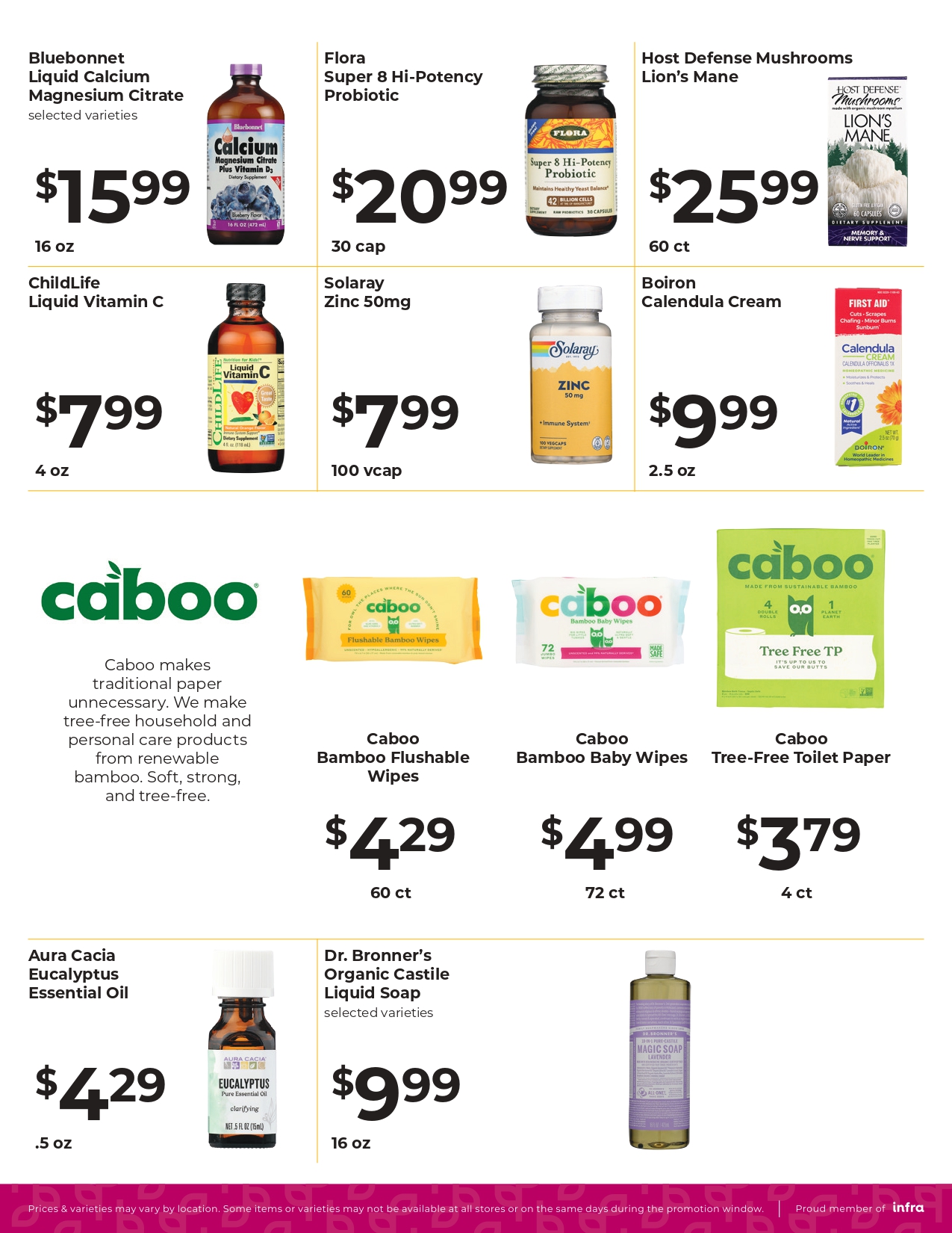 Nature's Pick Market August 2026 Sale Flyer Page 5