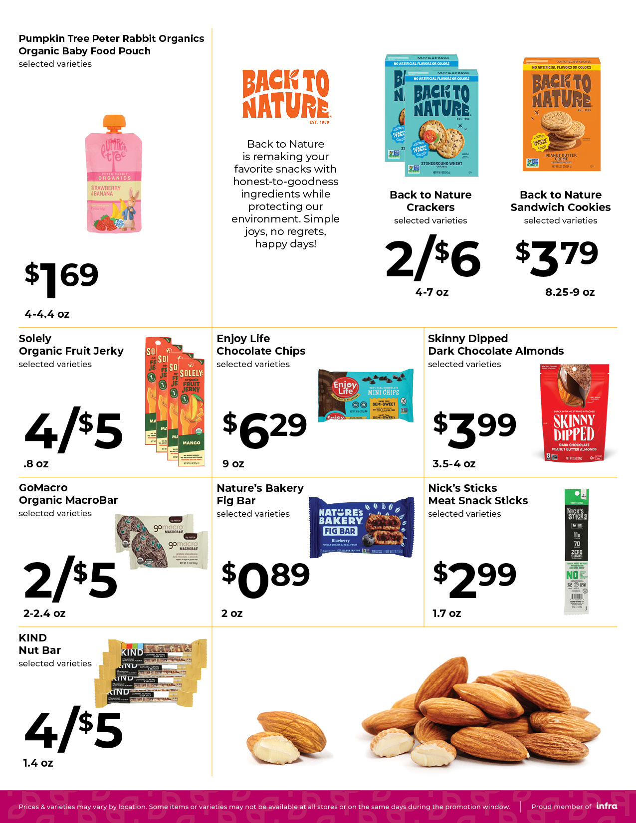 Nature's Pick Market August 2026 Sale Flyer Page 3