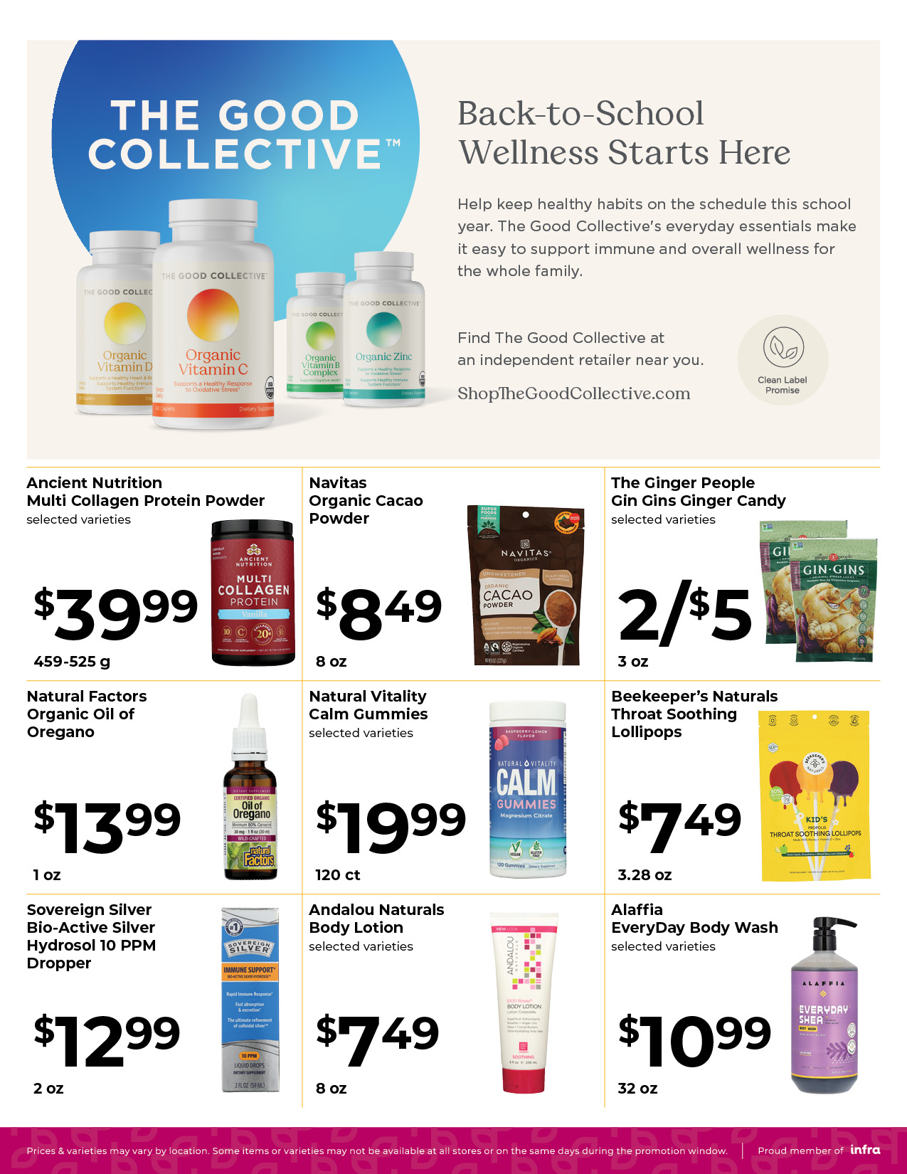 Nature's Pick Market August 2026 Sale Flyer Page 7