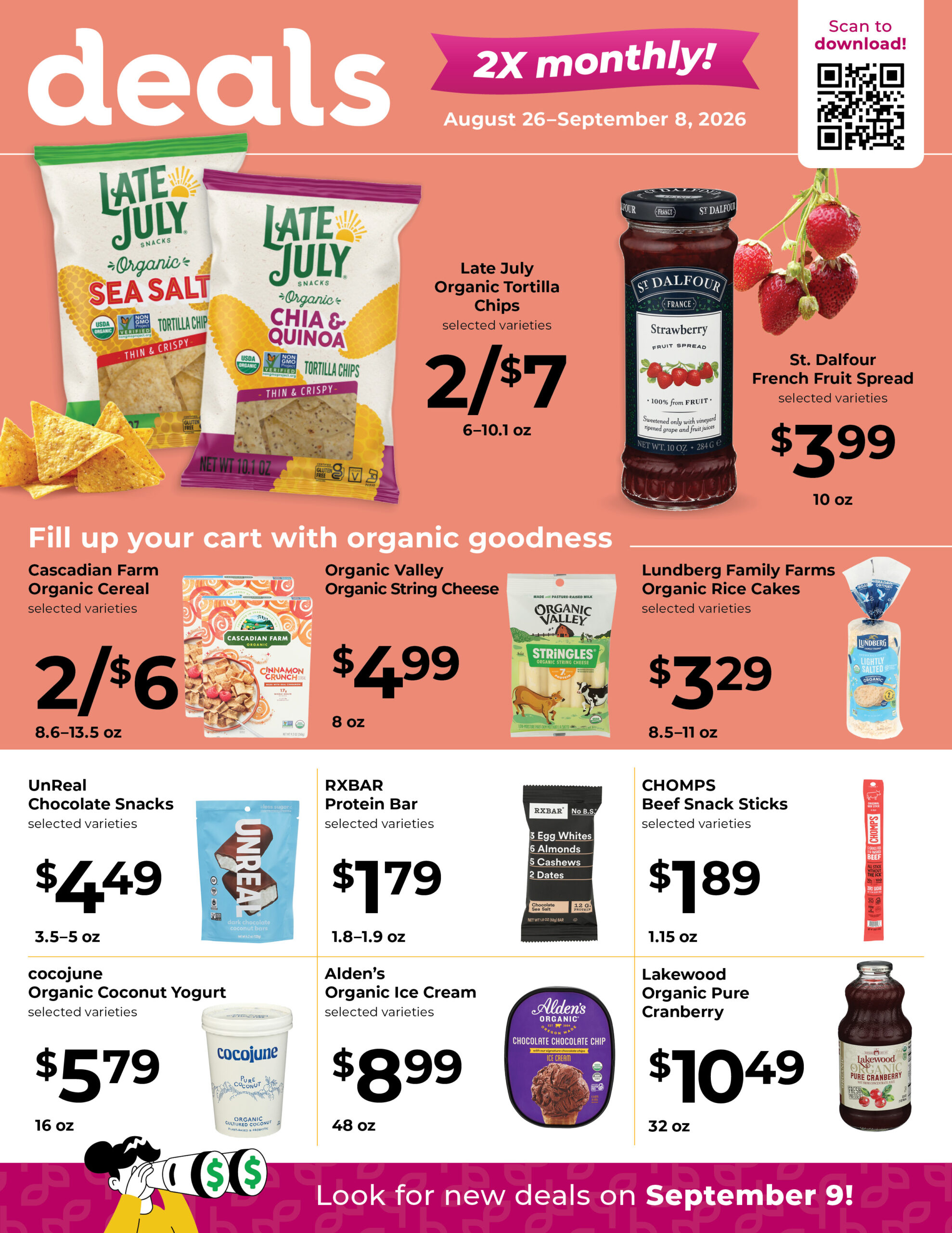 Nature's Pick Market September 2026 Sale Flyer Page 1