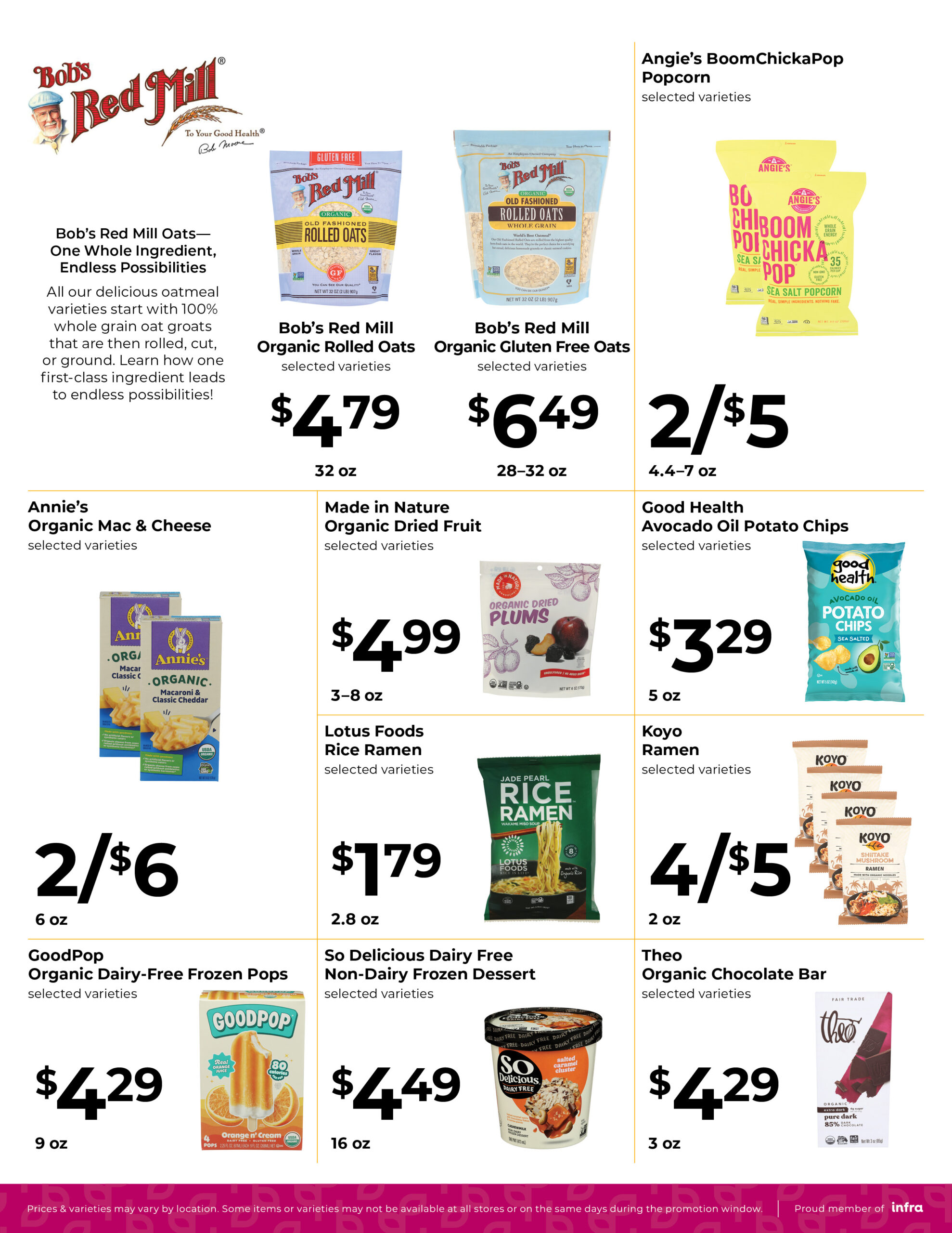 Nature's Pick Market September 2026 Sale Flyer Page 2
